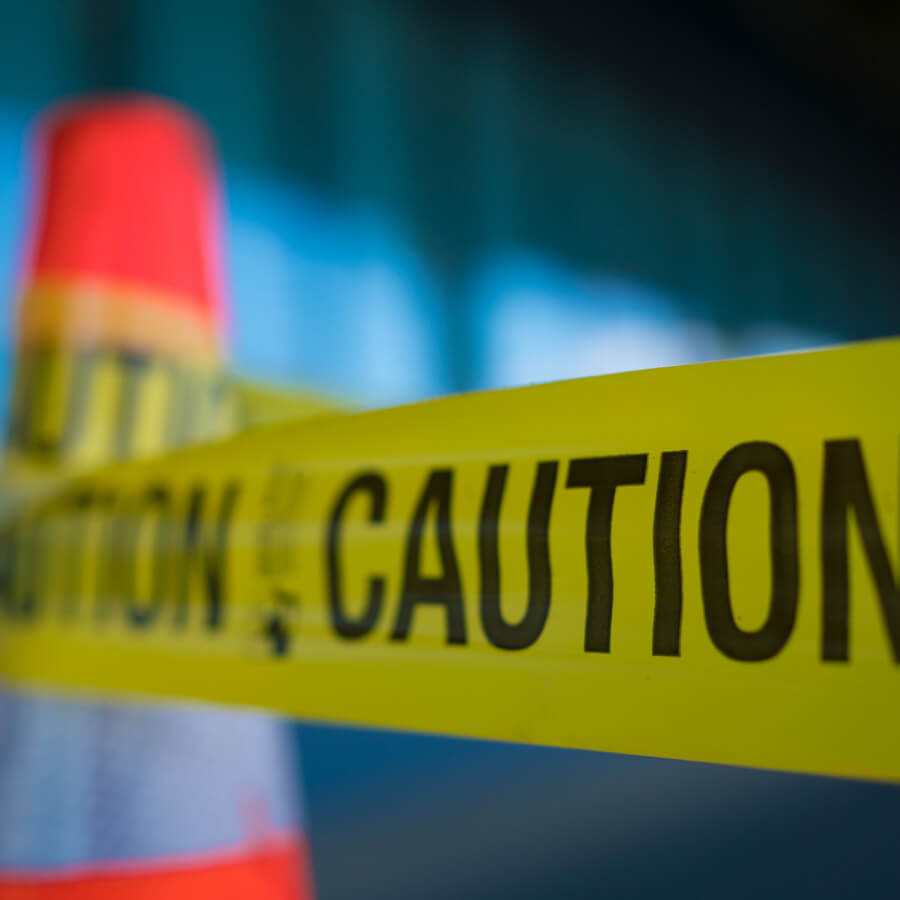 Caution cones